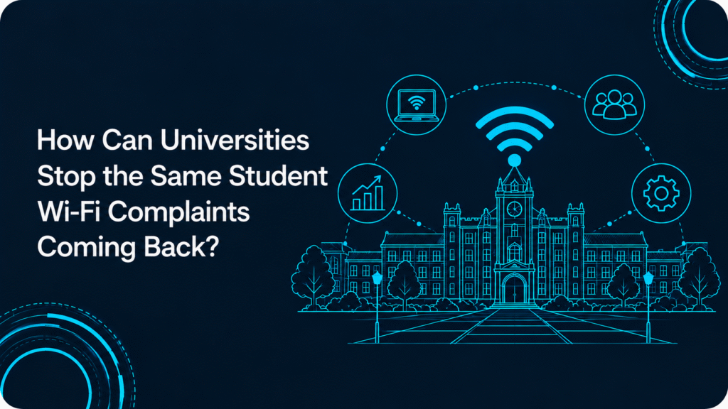 How Can Universities Stop the Same Student Wi-Fi Complaints Coming Back?