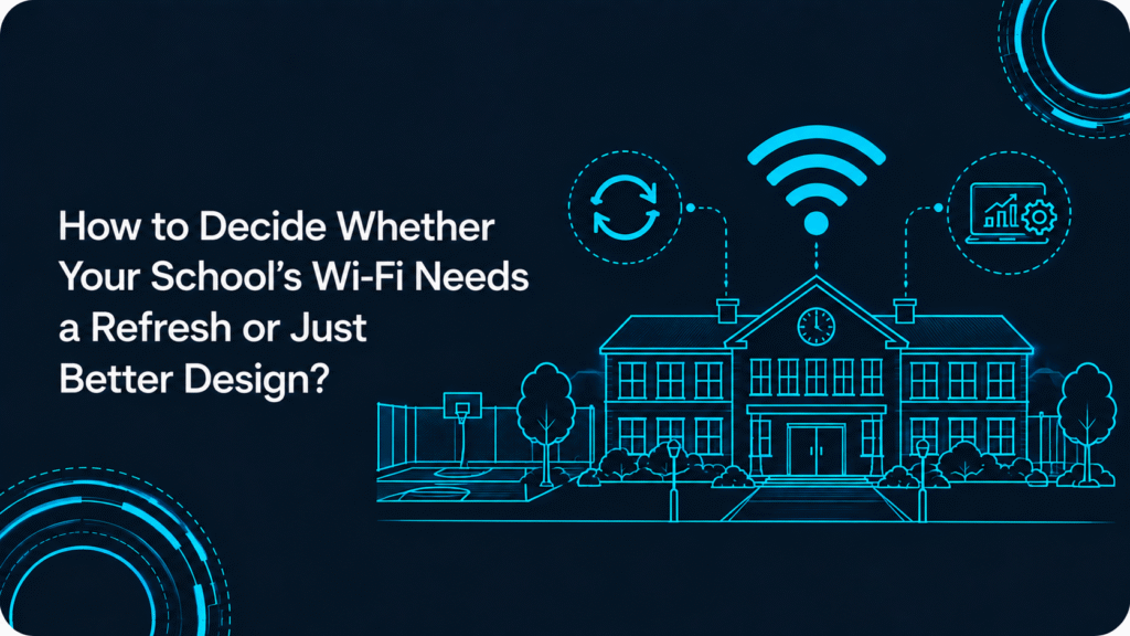How to Decide Whether Your School’s Wi-Fi Needs a Refresh or Just Better Design?